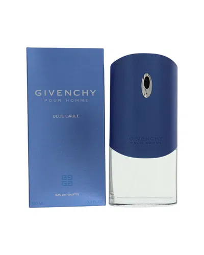 Givenchy Men's 3.3oz Blue Label Edt In Transparent