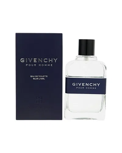 Givenchy Men's 3.3oz Blue Label Edt In Transparent