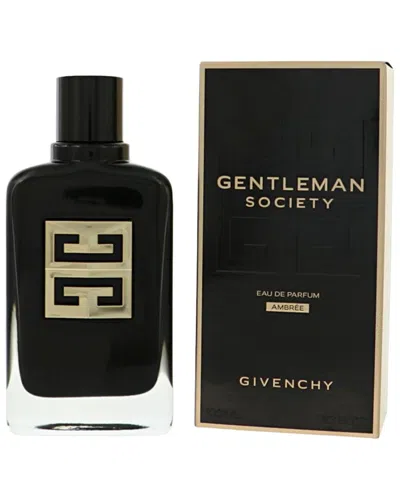 Givenchy Men's 3.3oz Gentleman Society Ambree Eau De Parfum Spray In Transparent