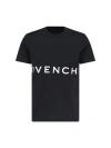 Givenchy 4g Logo Print T-shirt In Black