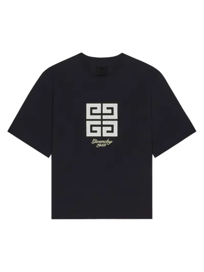 GIVENCHY MEN'S 4G T-SHIRT IN COTTON