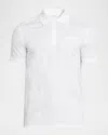 Givenchy White Polo Shirt With Logo Embroidery On The Front In Cotton Man In 100-white