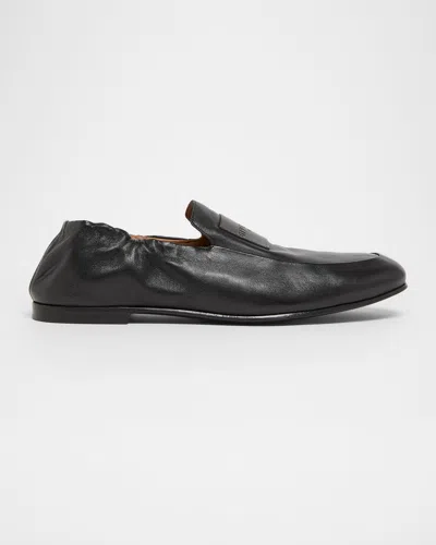 Givenchy Men & Apos;s Leather Elasticized Loafers In Black