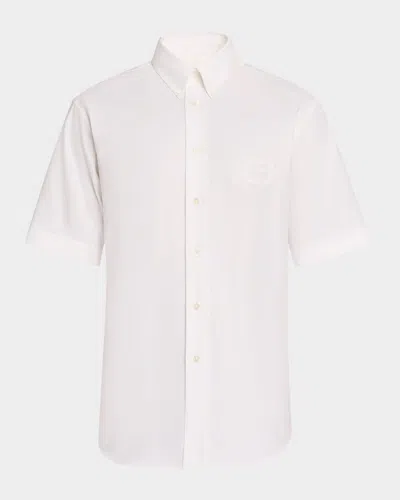 Givenchy Men & Apos;s Tonal Embroidered Sport Shirt In Multi