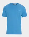 Givenchy Men & Apos;s Tonal Grosgrain Label Crewneck T-shirt In Multi