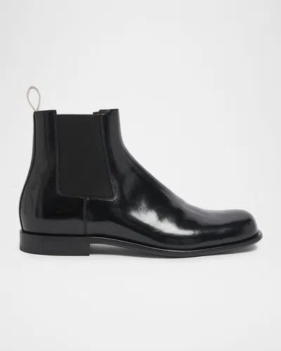 Givenchy Men & Apos;s Tux Brushed Leather Chelsea Boots In Black