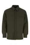 Givenchy Army Green Wool Blend Jacket In Green