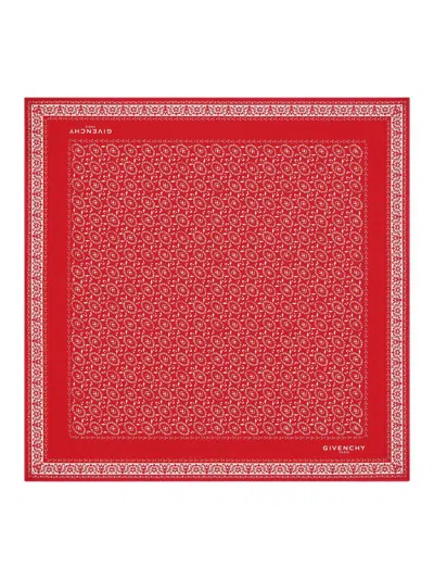 Givenchy Men's Bandana In Cotton In Red