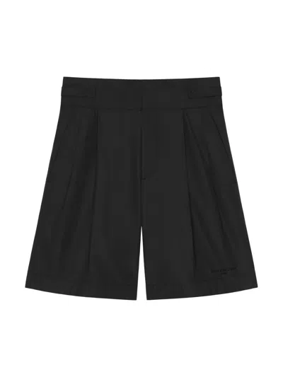 Givenchy Bermuda Shorts In Poplin In Black