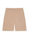 Givenchy Logo-print Elasticated Shorts In Pink