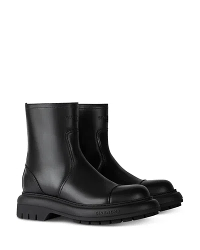 GIVENCHY MEN'S BIKER ANKLE BOOTS
