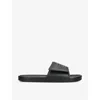 Givenchy Slide Scratch Flat Sandal In Black