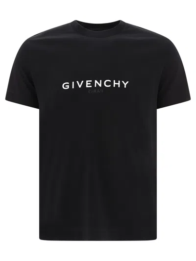 Givenchy Men's Black 4g T-shirt For Year 2024