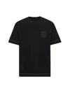 Givenchy 4g Patch Crewneck T-shirt In Black