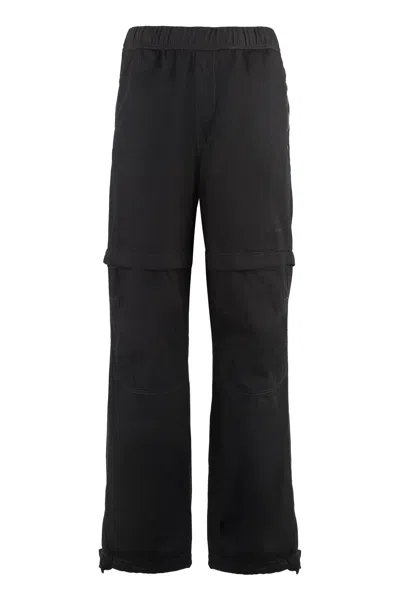 Givenchy Men's Black Cotton Trousers For Fw23