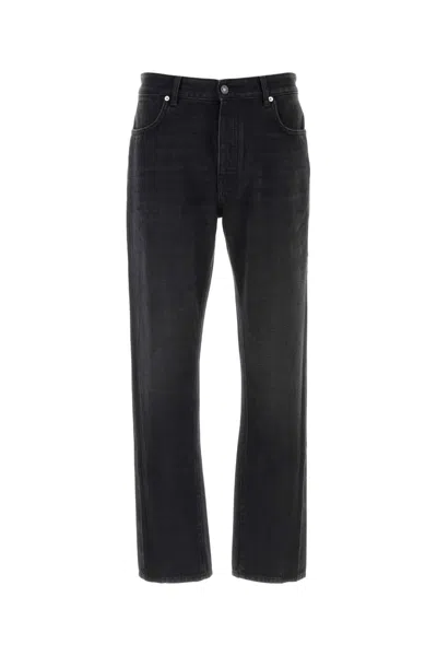 Givenchy Straight Leg Jeans In Black
