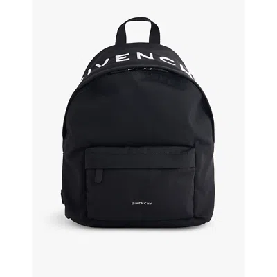 Givenchy Essential Woven-blend Backpack In Black