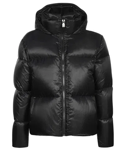 Givenchy Men's Black Logo Printed Puffer Jacket For Fw23