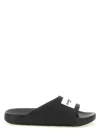 Givenchy Black Logo Slides In Black