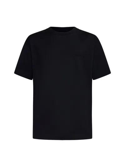 GIVENCHY GIVENCHY MEN BLACK SIGNATURE T-SHIRT