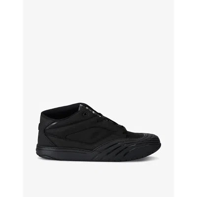 Givenchy Mens Black Skate Mesh Low-top Trainers