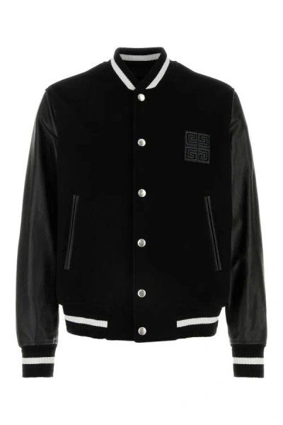 GIVENCHY GIVENCHY MEN BLACK WOOL BLEND JACKET