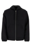 Givenchy Zipped Drawstring Sweatshirt In Black