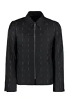 GIVENCHY MEN'S BLACK WOOL JACKET FOR FW24