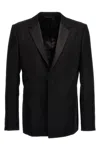 Givenchy Blazer In Black Wool In Black