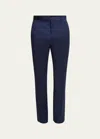 Givenchy Men's Bold Stripe Wool Trousers In Deep Blue