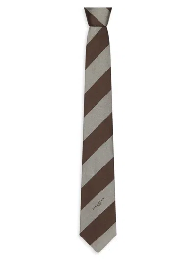 Givenchy Men's Bold Stripes Tie In Silk Gros Grain In Multi
