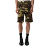 Givenchy Men's Camo Bermuda Shorts In Khaki