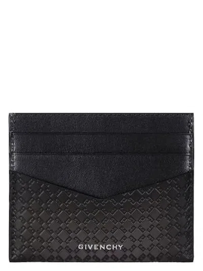 Givenchy Men's Card Holder 2x3 Cc In Darkgrey