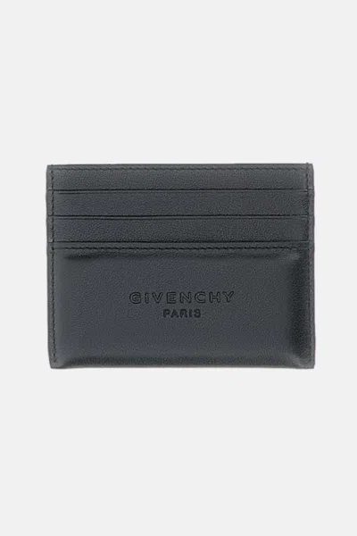 Givenchy Men Card Holder In Black