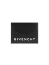 Givenchy Men's Plage Card Holder In Micro 4g Leather In Black