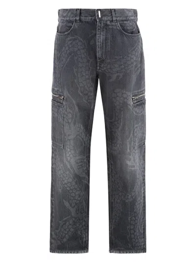 GIVENCHY MEN'S CARGO JEANS