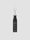 Givenchy Cargo Key Ring In Leather With Studs In Black