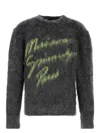 Givenchy Charcoal Mohair Blend Sweater