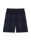 Givenchy Men's Checked Bermuda Shorts In Wool In Multi