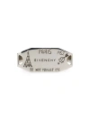 GIVENCHY MEN'S CITY DOUBLE FINGER RING IN METAL