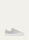Givenchy Men's City Sport Leather Low-top Sneakers In Light Grey