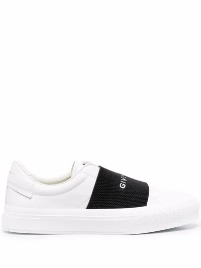 Givenchy Men City Sport Leather Sneakers In Multi