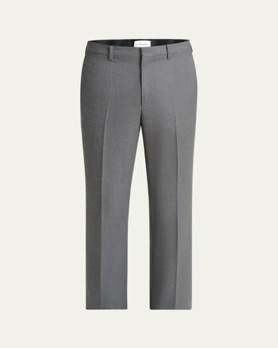 Givenchy Men's Classic-fit Formal Trousers In Gray