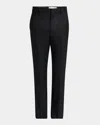 Givenchy Men's Classic-fit Pinstripe Formal Trousers In Black