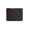 Givenchy Men's Classic Large Zipped Pouch In Black/red