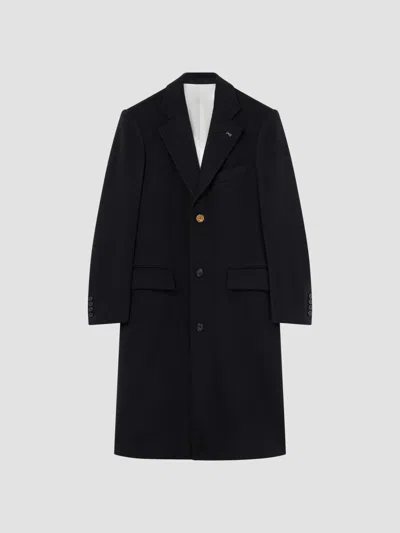Givenchy Men's Coat In Wool And Cashmere In Black