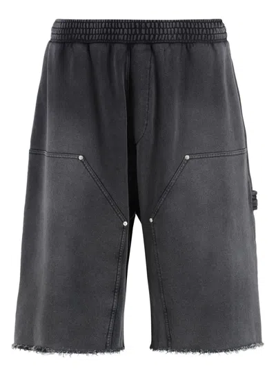 GIVENCHY MEN'S COTTON BERMUDA SHORTS