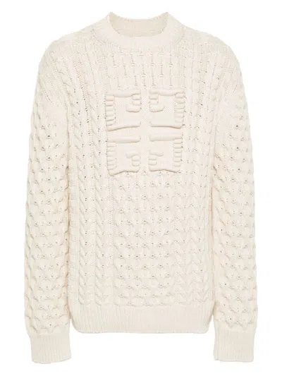 GIVENCHY MEN'S COTTON CREW-NECK SWEATER