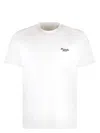 Givenchy Crew Neck T-shirt With Ribbed Neckline In White