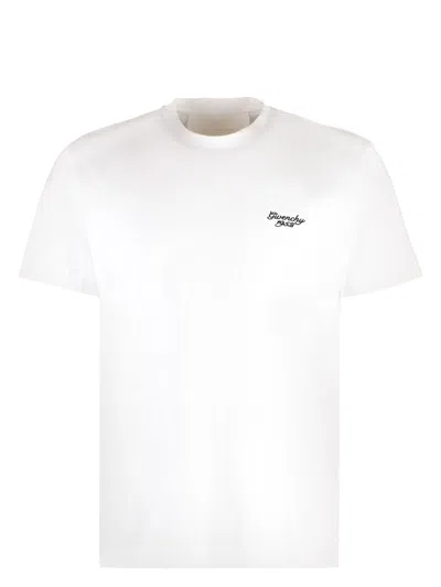 GIVENCHY MEN'S COTTON CREW-NECK T-SHIRT